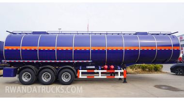Tri Axle 45000L Fuel Semi Trailer will be sent to Rwanda