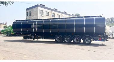 4 Axle 60000 Liter Diesel Tanker is ready to sent to Kigali Rwanda
