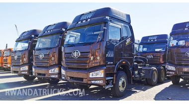 Faw J6P 420hp Tractor Truck will be Sent to Rwanda