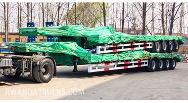 4 Axle Low Bed Trailer will be Shipped to Rwanda