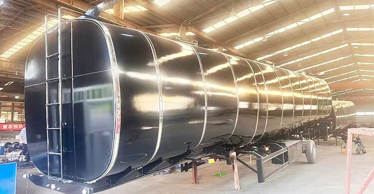 4 Axle 60000 Liter Stainless Steel Diesel Tanker for Sale in Kigali Rwanda
