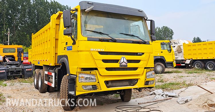 Used Howo Dump Truck for sale in Kigali Rwanda