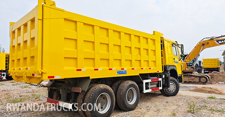 Used Howo Dump Truck for sale in Kigali Rwanda