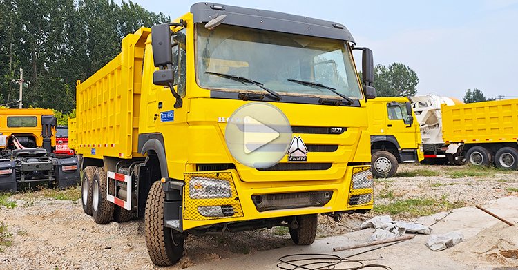 Used Howo Dump Truck for sale in Kigali Rwanda