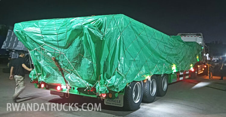 3 Axle Semi Lowbed Trailer for Sale in Rwanda