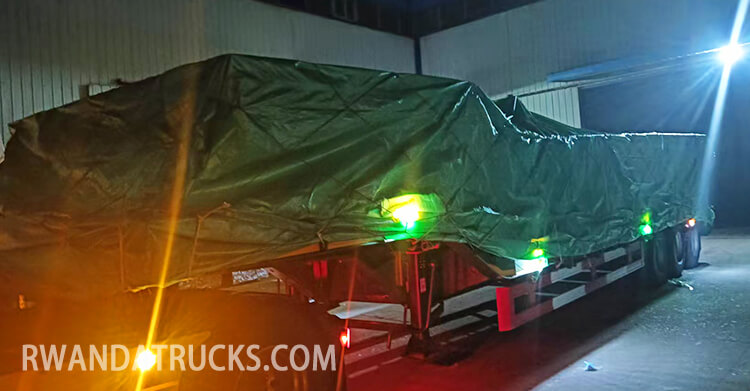 3 Axle Semi Lowbed Trailer for Sale in Rwanda