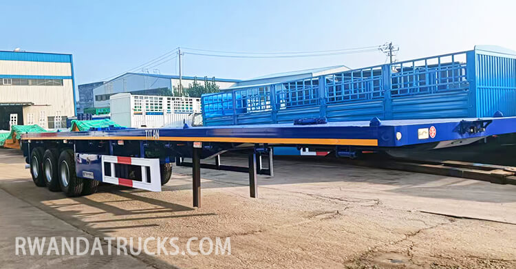 3 Axle Flatbed Trailer for Sale in Rwanda
