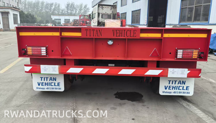 3 Axle Lowboy Gooseneck Trailer for Sale in Rwanda