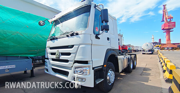 Refurbished Howo Tractor Truck for Sale in DR Congo