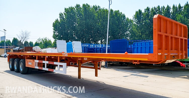 3 Axle Semi Flatbed Trailer for Sale in Rwanda