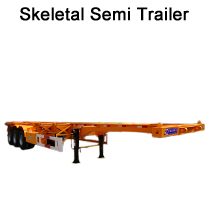 container skeletal trailer in Rwanda