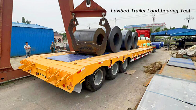 3 4 axle semi low bed trailer for sale in Rwanda