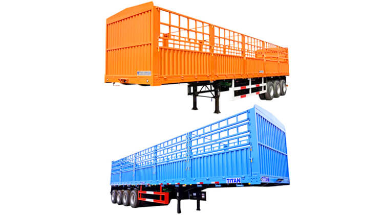 Fence Cargo Semi Trailer | Removable Side Wall Trailer for Sale in Rwanda