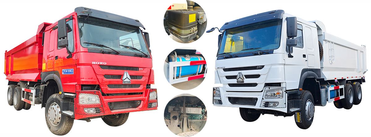 Used Howo Dump Truck for Sale in Rwanda