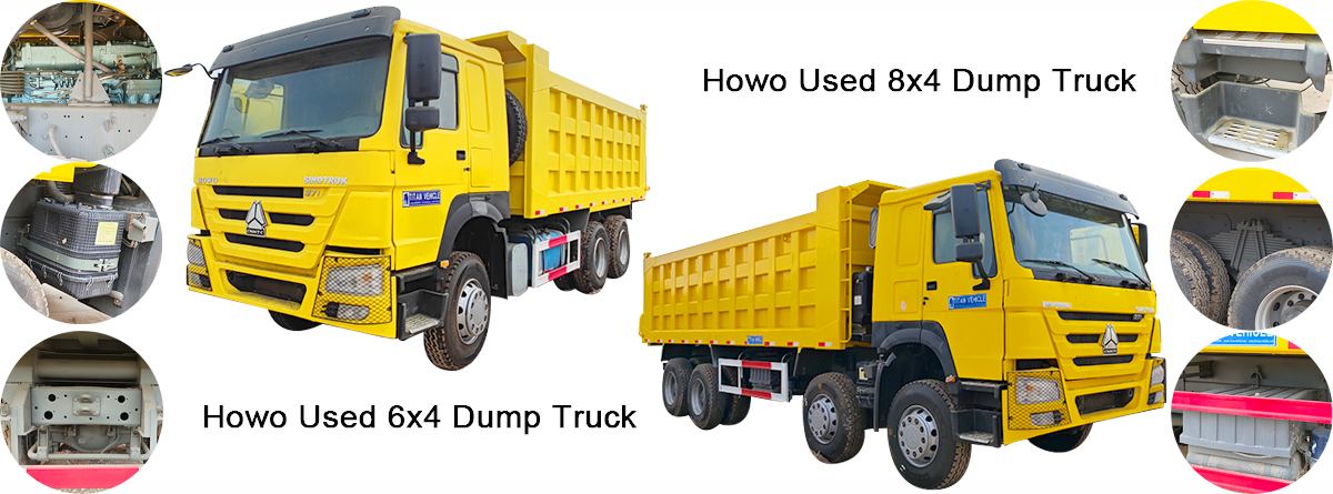Used Howo Dump Truck for Sale in Rwanda
