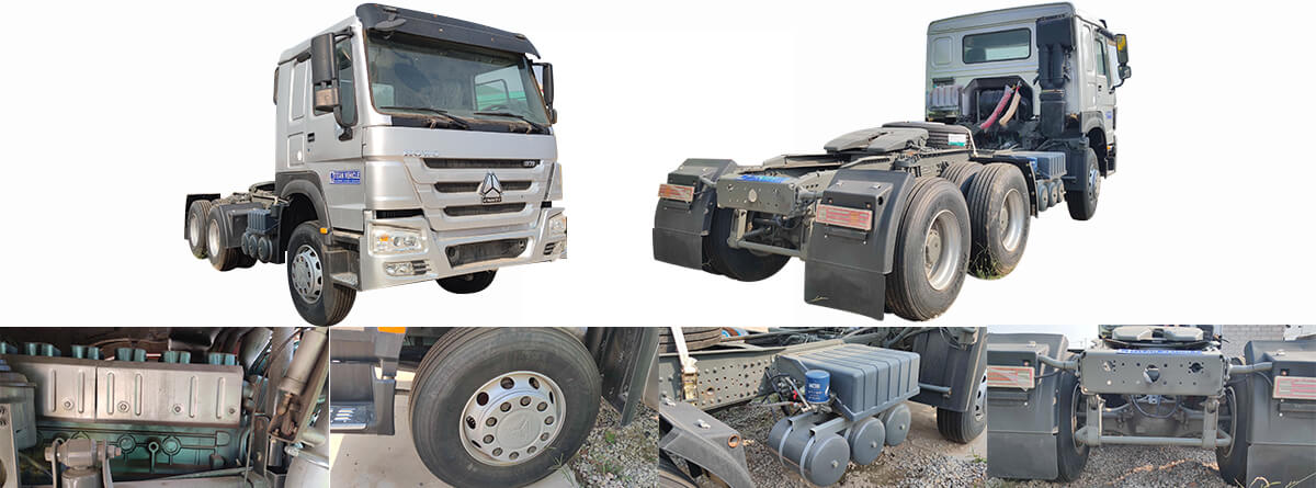 Used Howo Tractor Truck for Sale in Rwanda