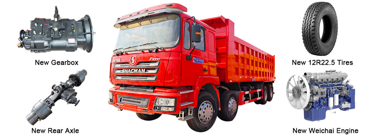 Used Shacman Truck for Sale in Rwanda