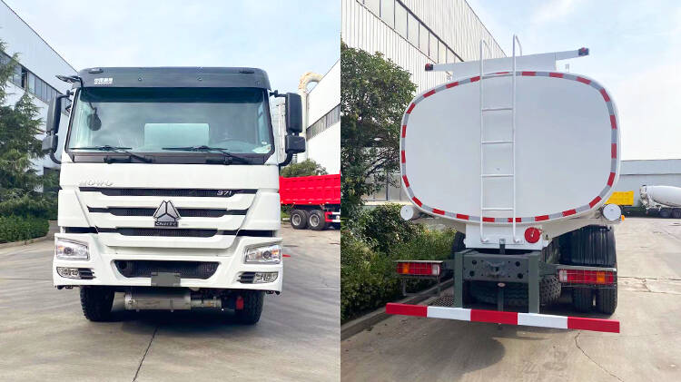 Howo 8x4 Small Milk Tanker Truck for Sale Price in Rwanda