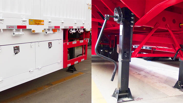 3 Axle Drop Side Wall Semi Trailer for Sale in Rwanda