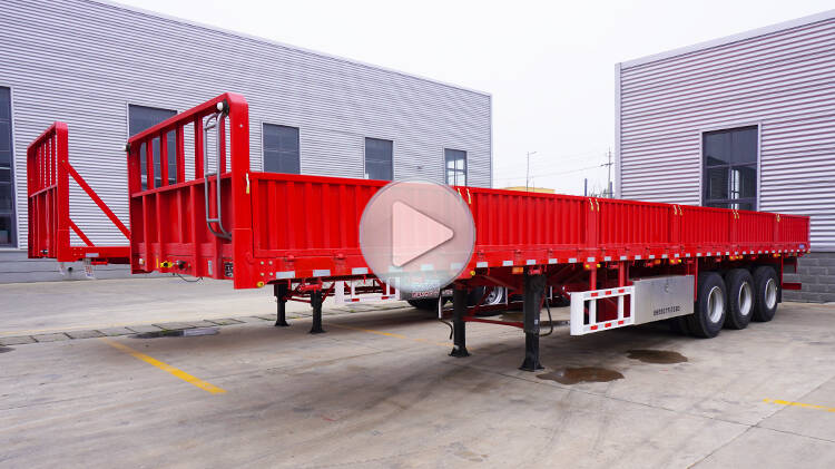 3 Axle Side Wall Trailer for Sale in Rwanda