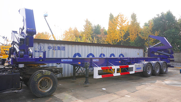 40ft Container Side Loader Truck Trailer for Sale in Rwanda