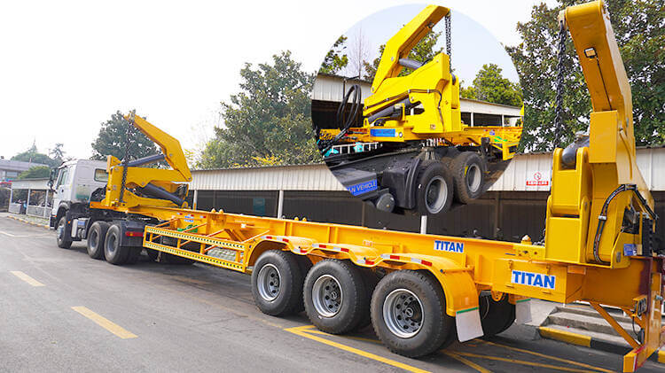 40ft Side Lifter Truck Trailer for Sale in Rwanda