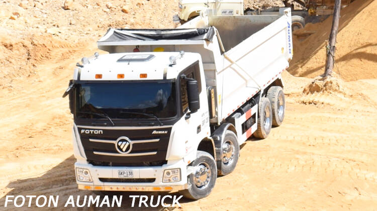 Foton 8X4 GTL Tipper Truck for Sale Price in Rwanda