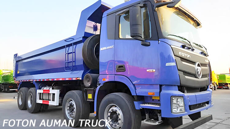 Foton Dump Truck | Foton GTL 8X4 Dump Truck for Sale in Rwanda