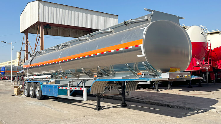 CIMC 45000 Liters Fuel Tanker Trailer for Sale Price in Rwanda