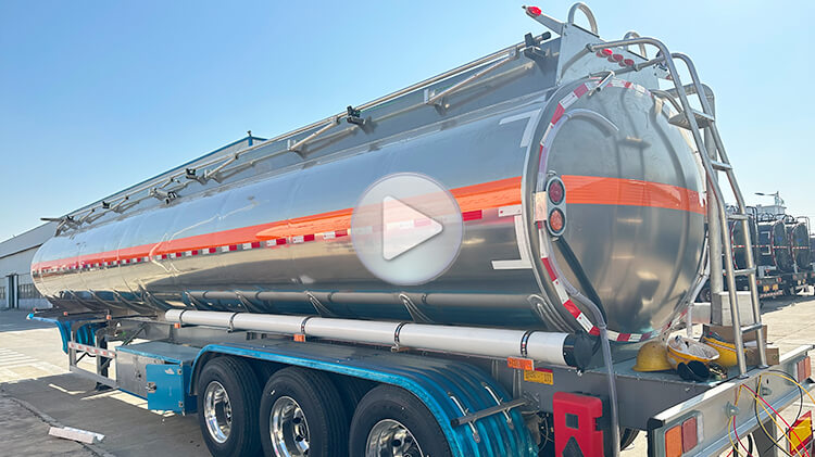 CIMC 45000 Liters Fuel Tanker Trailer for Sale Price in Rwanda