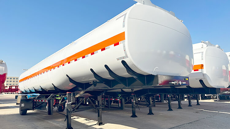 CIMC 45000 Liters Petrol Tanker Trailer for Sale in Kigali Rwanda