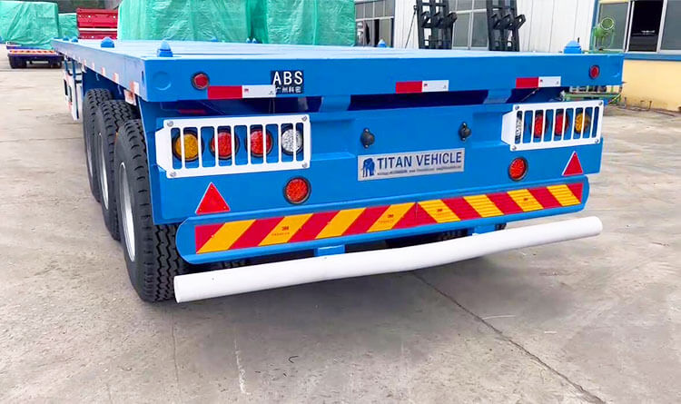 Three Axle Flatbed Semi Trailer | Flat Bed Trailer for Sale in Kigali Rwanda