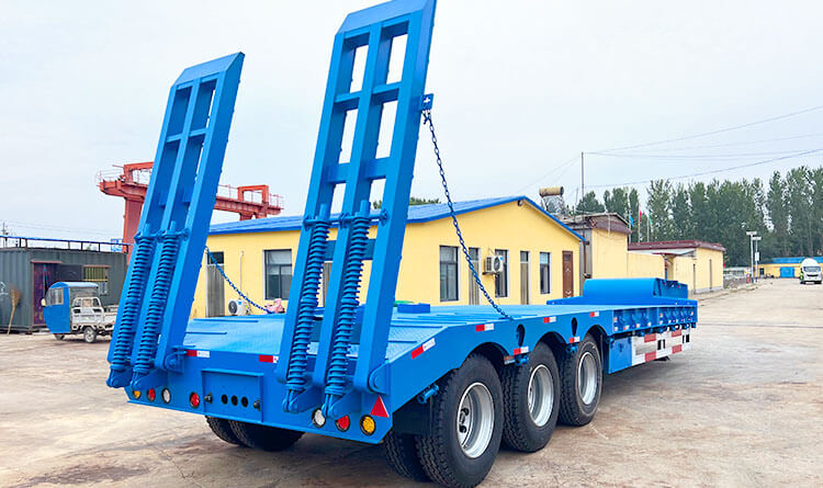 Low Bed Semi Trailer Price | Lowbed Semi Trailer for Sale in Rwanda