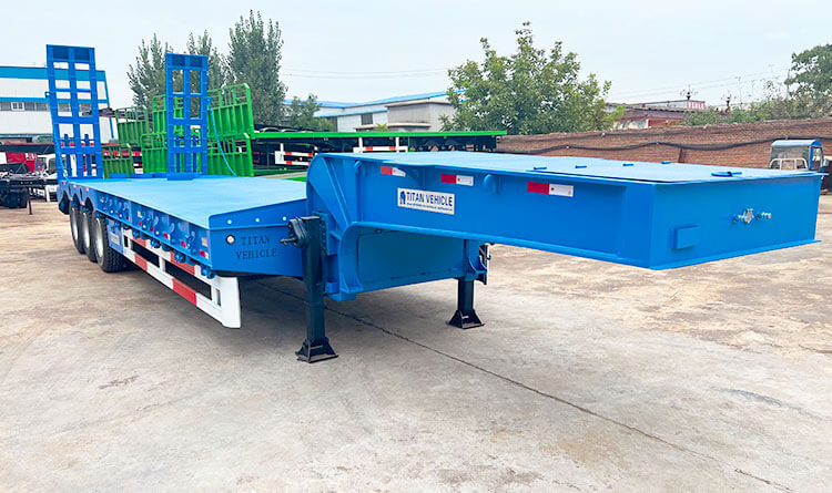 Low Bed Semi Trailer Price | Lowbed Semi Trailer for Sale in Rwanda