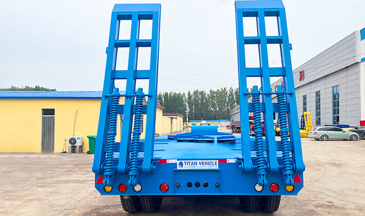 Low Bed Semi Trailer Price | Lowbed Semi Trailer for Sale in Rwanda