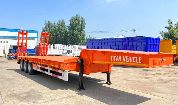 Low Bed Trailer Truck | Lowbed Trailer for Sale in Kigali Rwanda