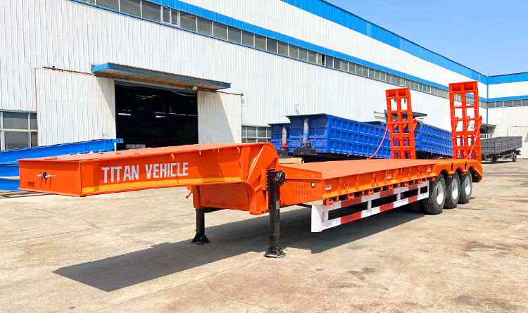 Low Bed Trailer Truck | Lowbed Trailer for Sale in Kigali Rwanda