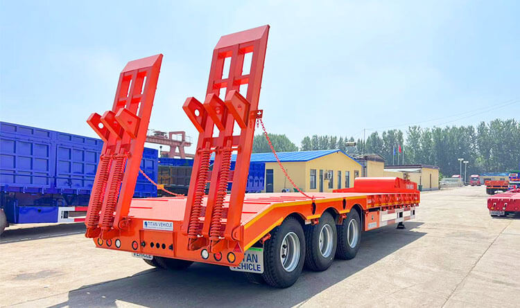 Low Bed Trailer Truck | Lowbed Trailer for Sale in Kigali Rwanda