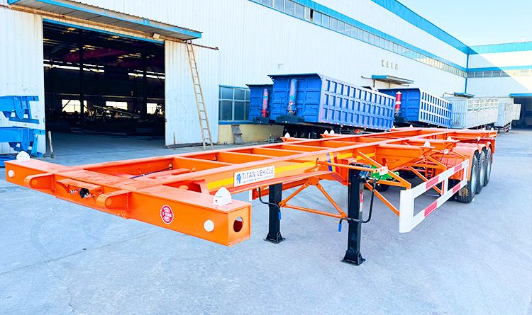 Container Chassis for Sale | Skeleton Trailer for Sale in MICD Rwanda