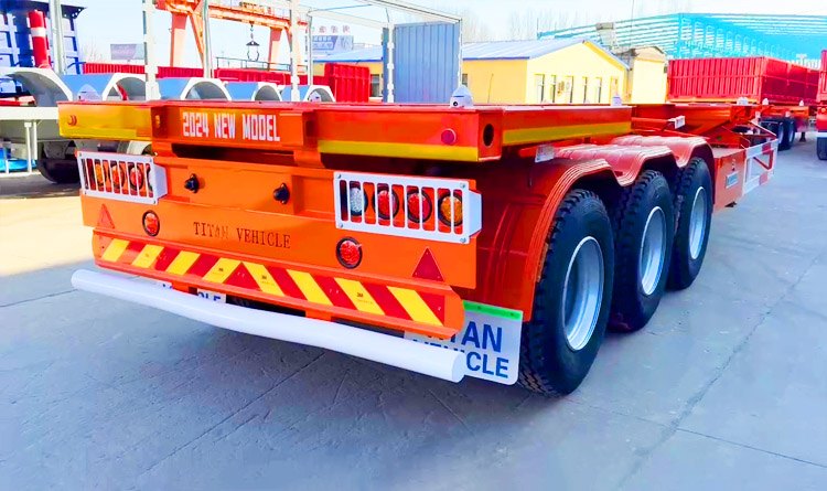 Container Chassis for Sale | Skeleton Trailer for Sale in MICD Rwanda