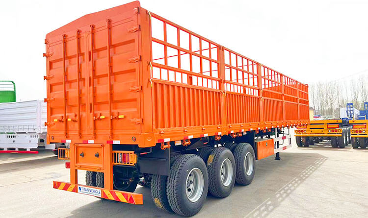 Fence Semi Trailer | Trailer with Fence for Sale in Kigali Rwanda