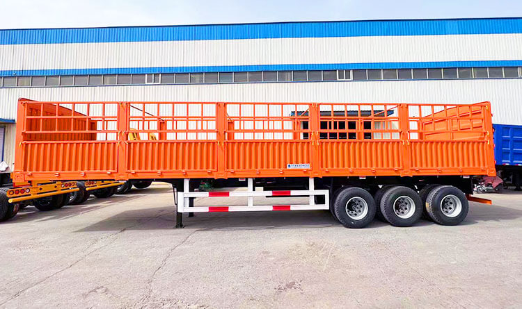Fence Semi Trailer | Trailer with Fence for Sale in Kigali Rwanda