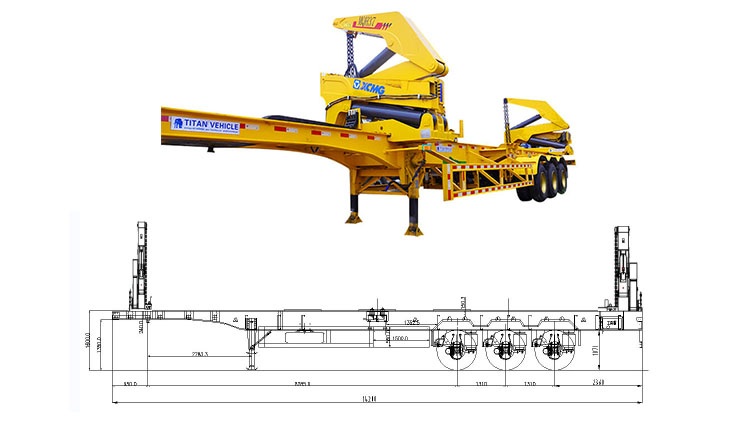 40ft Container Swing Lift | Container Side Lifter for Sale in Rwanda