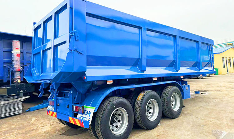 Semi Dump Trailers | Tractor Trailer Dump Trailer for Semi Truck