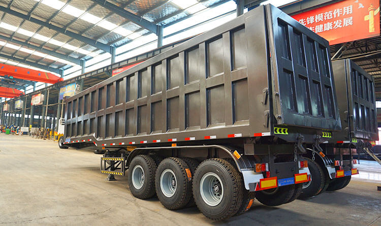 3 Axle Tipper Semi Trailer | Semi Tipper Trailer for Sale in MICD Rwanda