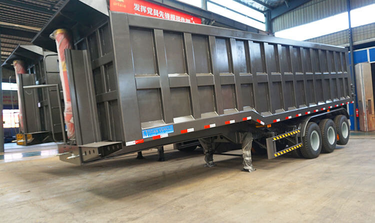3 Axle Tipper Semi Trailer | Semi Tipper Trailer for Sale in MICD Rwanda