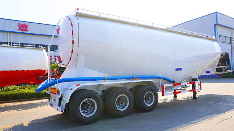 45 Cbm Bulk Cement Tanker Trailer Price | Bulk Cement Tank for Sale in Rwanda