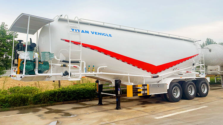 3 Axle Cement Bulker Trailer | Cement Bulker for Sale in Kigali Rwanda