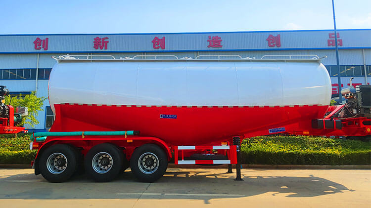 3 Axle Bulk Cement Semi Trailer | Bulk Cement Trailer for Sale in Rwanda