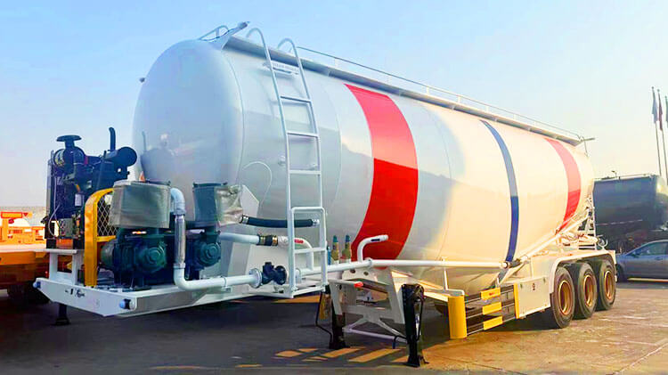 50 Cbm Cement Tanker Truck | Cement Bulk Trailers for Sale in Rwanda